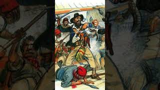 Blackbeard : The Captain of the Famous Queen Anne's Revenge #shorts  #history #piratesofthecaribbean