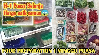 FOOD PREPARATION BULAN PUASA  BIAR GAK OVER BUDGET