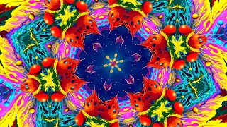 [COPYRIGHT FREE] Psychedelic VJ LOOP Background Video Screensaver 4K, Ultra HD - UHD (No Sound)