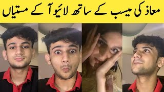 Maaz Safdar Live - Maaz Safdar Live With Meesab - Maaz Safdar Vlogs - Game Show Aisay Chalega