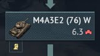 The War Thunder M4A3E2 (76) W Jumbo Experience