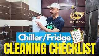 How To Clean Chiller At Hotel | How To Start Restaurant in India | Rajhans Pure Veg Restaurant