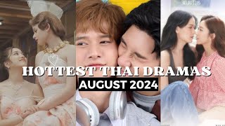 10 New exciting Thai Drama Released in August 2024 | Hottest Thai lakorn Dramas | Thai Drama 2024