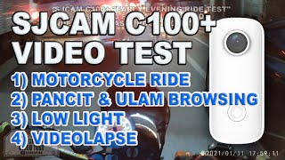 SJCAM C100 Plus Video Test (Low Light, Anti-Shake and Videolapse Tests)