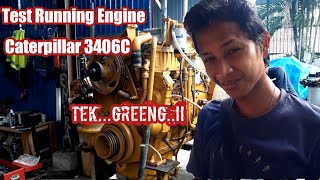 Test Running Cat 3406C |D8R