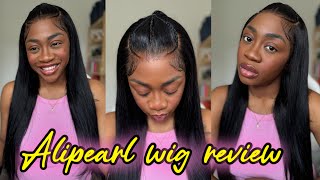 😍 Cette wig arrive déjà toute PRÊTE 😳 13x4 lace wig Pre styled wig ft Alipearl Hair #dalhiailoveyou