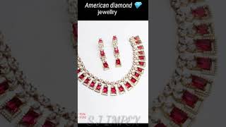 American diamond jewellery|Artificial jewellery|JEWELLERY WHOLESALE MARKET|Neckless #shots