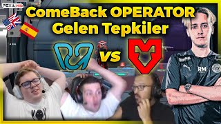 PCF ComeBack Operator 4K Tepkiler | PCF vs MOUZ (Yayınlar, Aslan, Sliggytv)