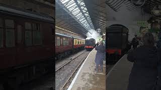 4953 Pitchford Hall Changing Ends at Pickering ##nymr ##steamtrain #trainspotting #heritagerailway