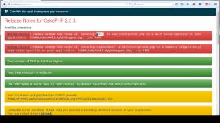 TIC2 COPIAR Y CONFIGURAR CAKEPHP