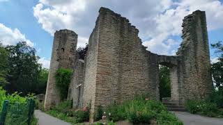 Ruin of Hohensyburg castle # Dortmund# Germany