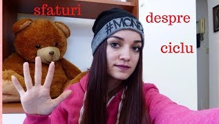 5 sfaturi despre ciclu