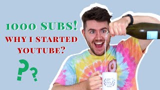 Why did i start Youtube? 1000 Subs Q&A (THANK YOU) | 1000 SUBSCRIBER GIVEAWAY