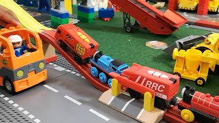 Build Brio & Thomas and Friends Toy Trains w/ Fire Truck, Toy Vehicles & Wooden Railway T Play toys