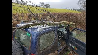 5 Zooks in North Wales, green laning on tight lanes mainly. Dec-2018