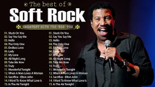 Lionel Richie, Bee Gees, Elton John, Billy Joel, Rod Stewart, Lobo🎙 Soft Rock Love Songs 70s 80s 90s