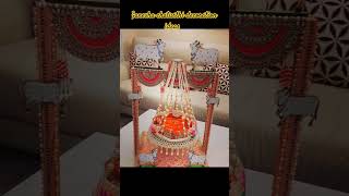 Ganesha chaturthi decoration ideas #decoration #ganesh #ganeshchaturthi #ideas