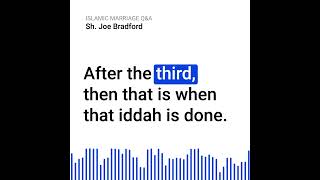 Is iddah three months and ten days total or does it restart after each revocable talaq?