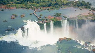 Cataratas del Iguazú en SLOW MOTION (cinemático) 🎥🐒🌴