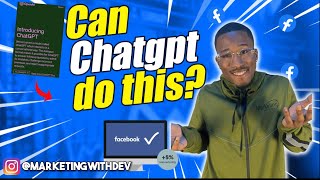 ChatGPT Facebook Ads Challenge | Can ChatGPT Script A Profitable Facebook Ads Video? #marketing