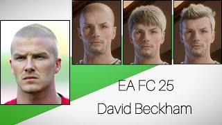 EA FC 25 - Pro Clubs | David Beckham England Legend | Face Creation + Stats | ICON