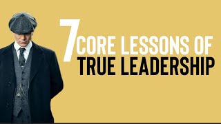 7 Core Lessons Of True Leadership | Thomas Shelby Status 💪🔥 | Peaky Blinders #peakyblinders #shorts