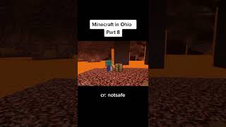 its Not minecraft its ohiocraft! #minectaft #animation