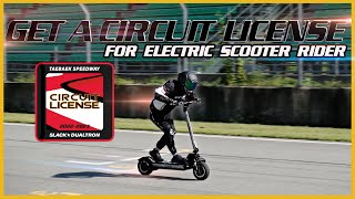 Get a Circuit License for Electric Scooter Rider on Taebaek Speedway