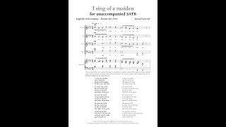 I sing of a maiden - David Fawcett