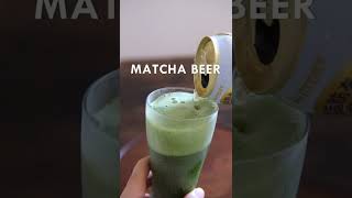 MATCHA BEER | #shorts | Takoshiho Cooks Japan