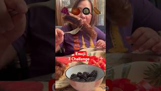 Eating Emoji Challenge #shorts #short #shortvideo #makansesuaiemoji #makan #mukbang #food #asmr #diy