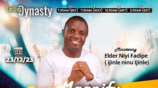 Prophetic Jubilation with  @olaitanadesiyan  & LASTING DYNASTY #ijinleninuijinle #gospel