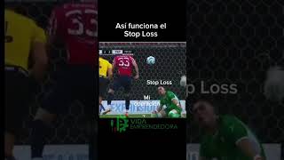 Stop Loss explicado con futbol #shorts