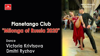 “Milonga de Rusia”, escenario de tango. "Loca" 💃🕺 Victoria Krivtsova y Dmitri Ryzhov.