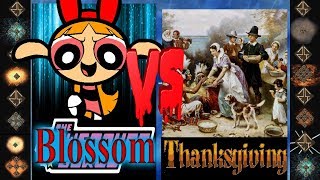 Blossom (Powerpuff Girls) vs Thanksgiving - Ultimate Mugen Fight 2017