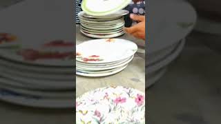 crockery market in lahore #crockery #crockerywholesalemarket #wholesale #dinnerset #lahore #shorts