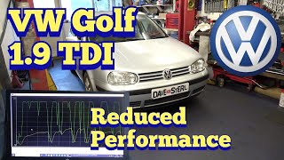 VW Golf mk4 1.9TDI Reduced Performance P1557 17965: Part 1