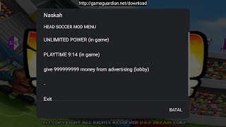 head soccer cheat script BETA V1.0