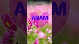 Anam name writing for @NimmiArtandCraft-2