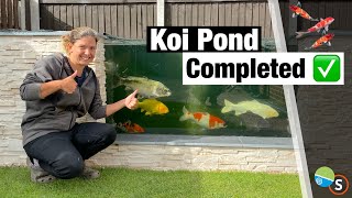 Koi Pond Update 4 - All Finished