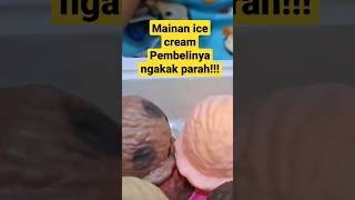 mainan ice cream anak - pembelinya ngakak parah #lucu #anak #icecream