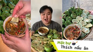 Lần đầu tiên mình ăn thử trái bần chấm mắm linh 🤤|Mặt Bự Thích Nấu Ăn