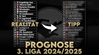 3. Liga Prognose 2024/25: Wer steigt in die 2. Liga auf, wer steigt ab? Wer enttäuscht?