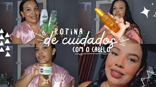 ROTINA CAPILAR / FIZ UM DETOX 💆🏻‍♀️