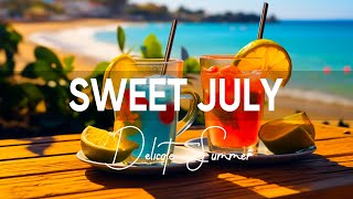 Sweet July Jazz - Happy Piano Jazz Coffee and Upbeat Morning Bossa Nova Music for Happy New Month