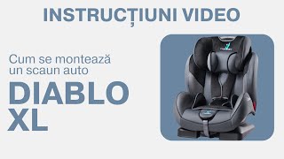 Scaun auto CARETERO Diablo XL -- Tutorial video