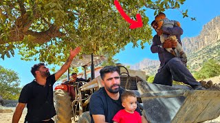 real Nomadic Family Life 🏕: Mirza's Support & Daily Tasks | Nature Documentary