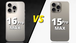 مقارنة  مواصفات كل من IPhone 16 Pro Max و IPhone 15 Pro Max