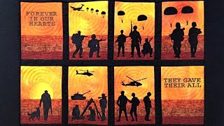 The Cost Of Freedom Remembrance Quilt Panels - From Kreative Kiwi Embroidery