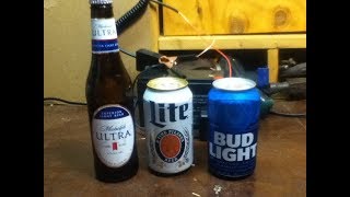 Light Beer Test Test  Michelob Vs's Miller Vs Budweiser